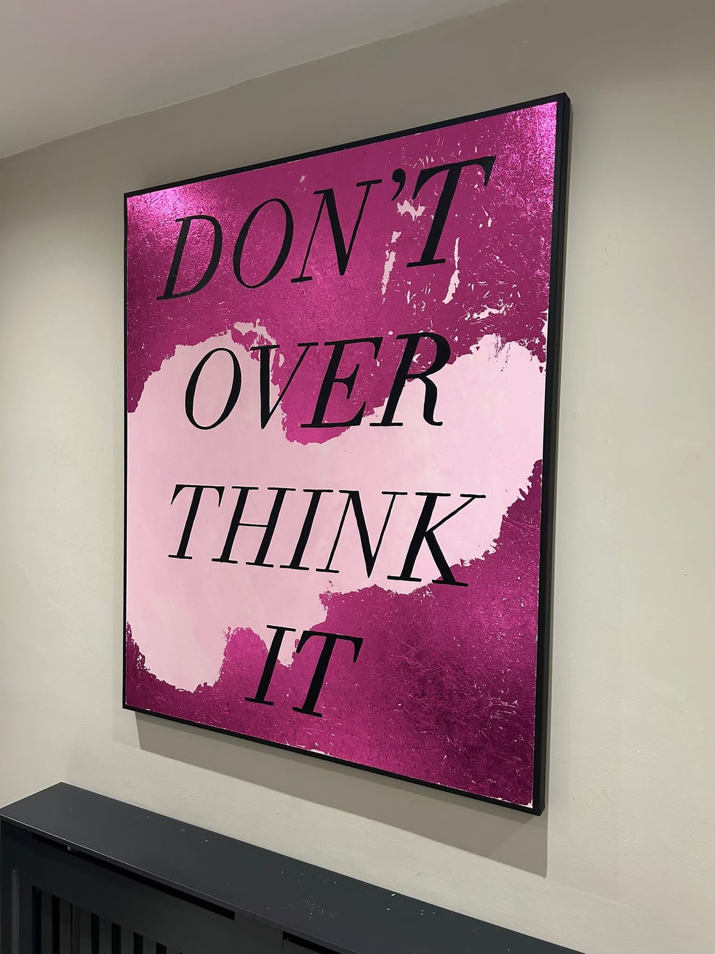 Pink Foil Quote