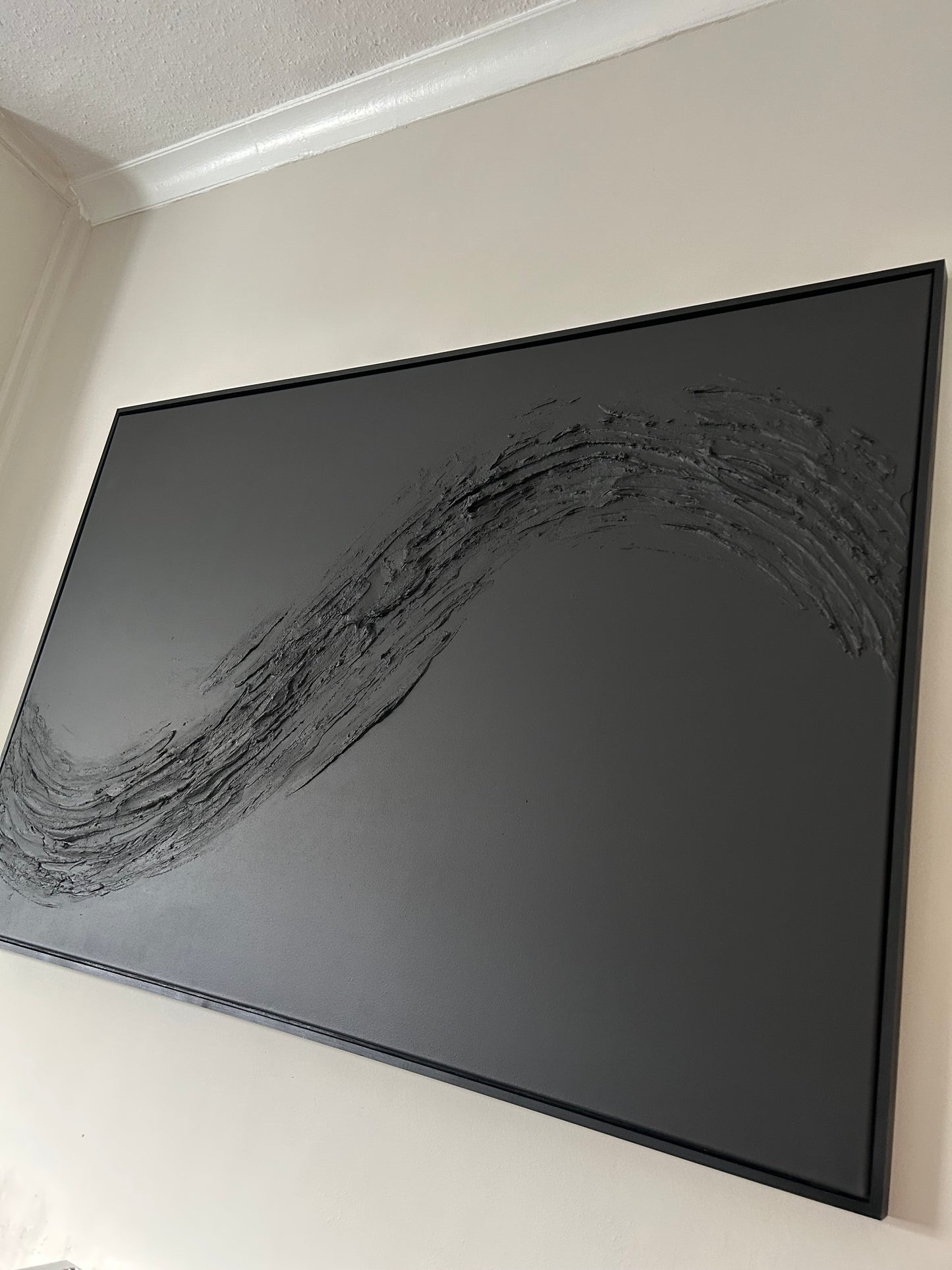 Black Wave (Framed)