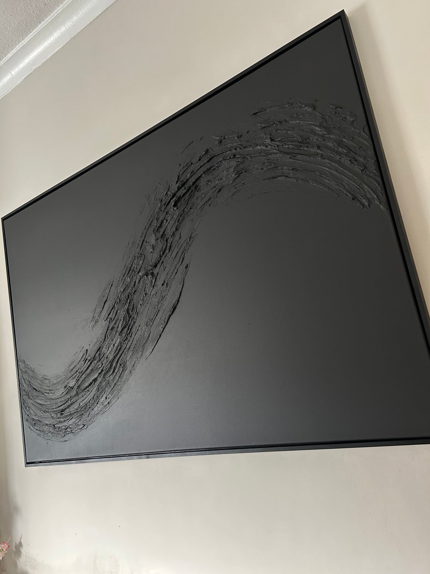 Black Wave (Framed)